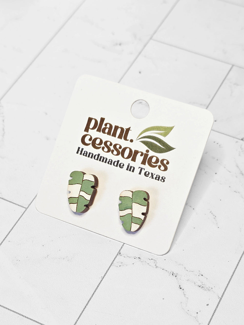 Banana Leaf Earrings