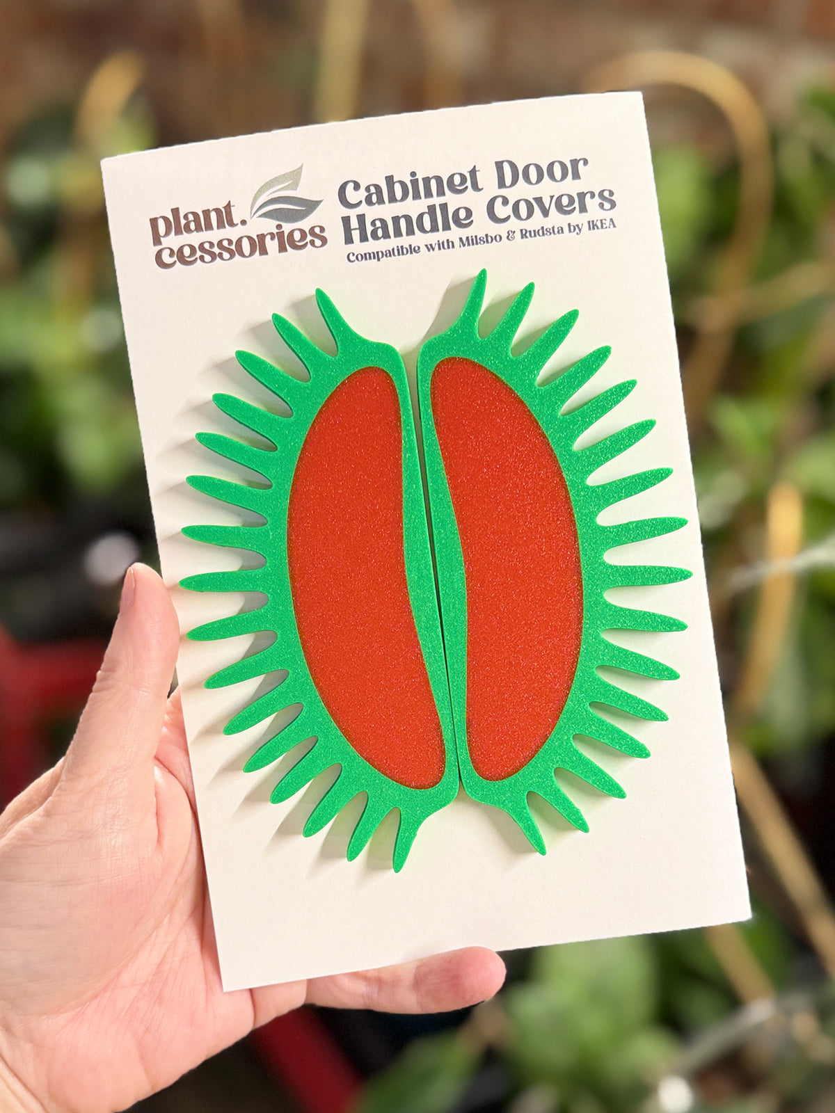 Venus Fly Trap Cabinet Handle Cover