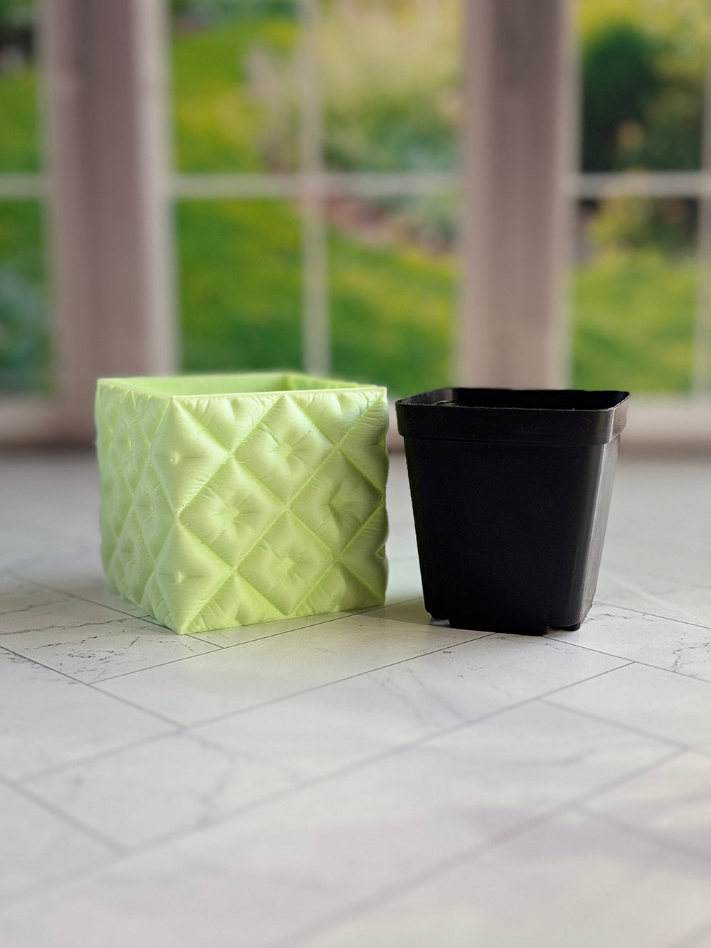 Quilted Mini Pillow Planters