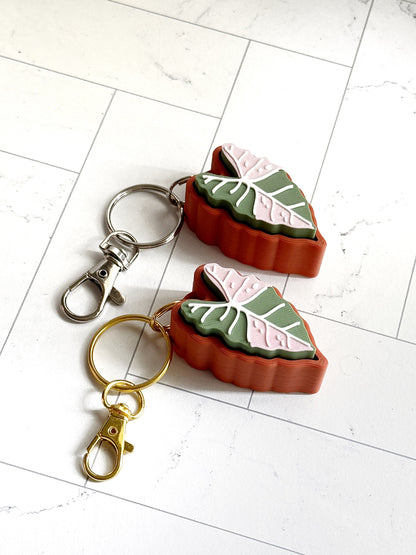 Plant Edition Fidget Clicker Keychains