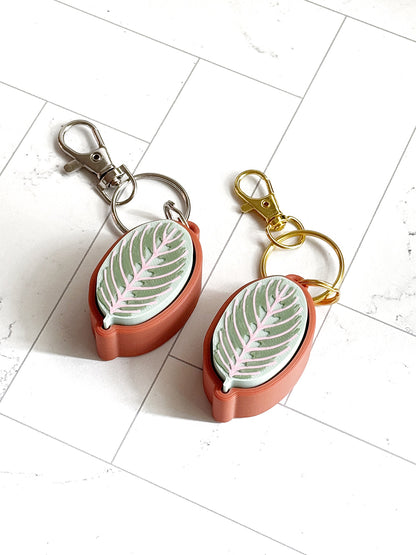 Plant Edition Fidget Clicker Keychains