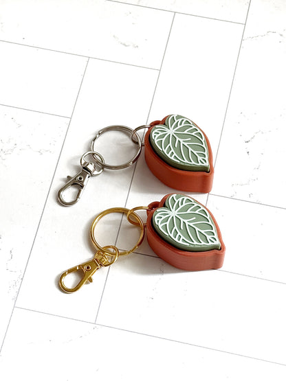 Plant Edition Fidget Clicker Keychains