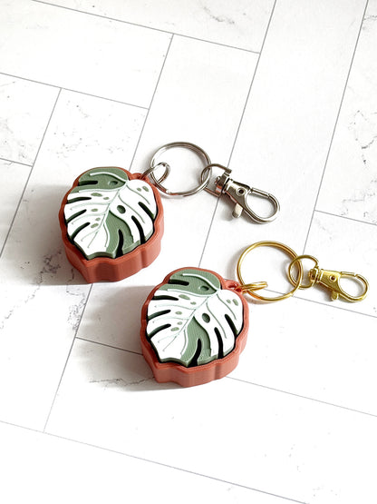 Plant Edition Fidget Clicker Keychains