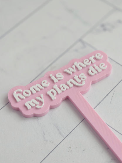 Cute Quote Markers for Houseplants