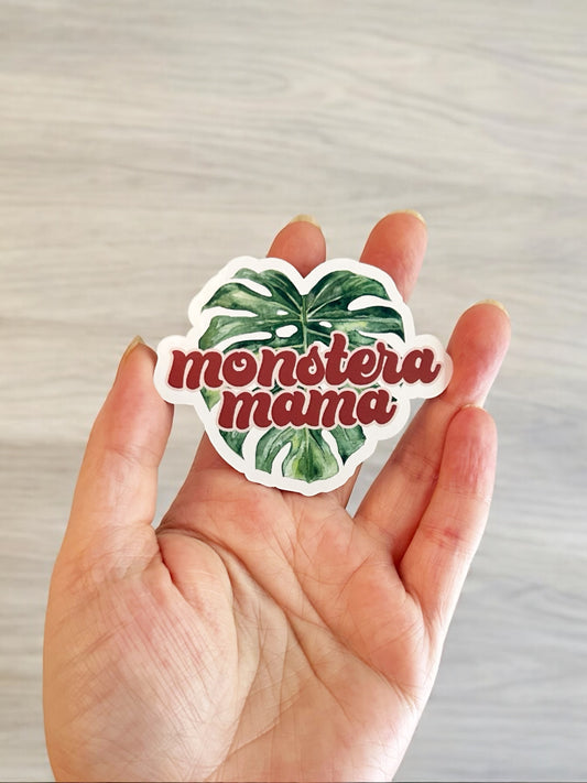 Monstera Mama Vinyl Decals