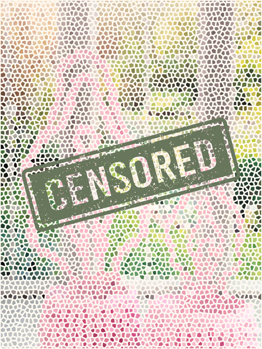 Censored Pink decorative Sweat Pea plant trellis in a ribbed pink planter near a bright window