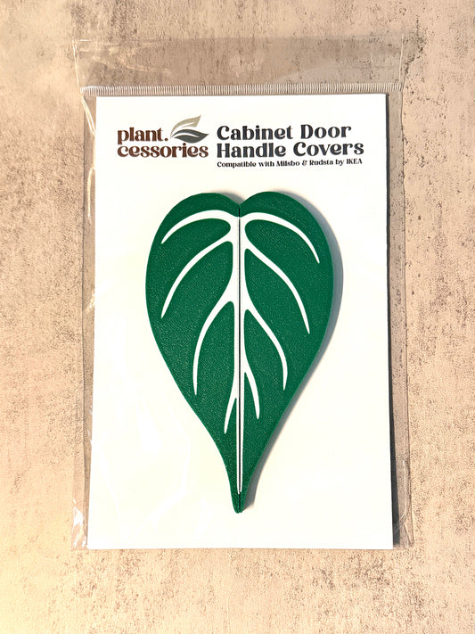 Philodendron Leaf Cabinet Handle Cover