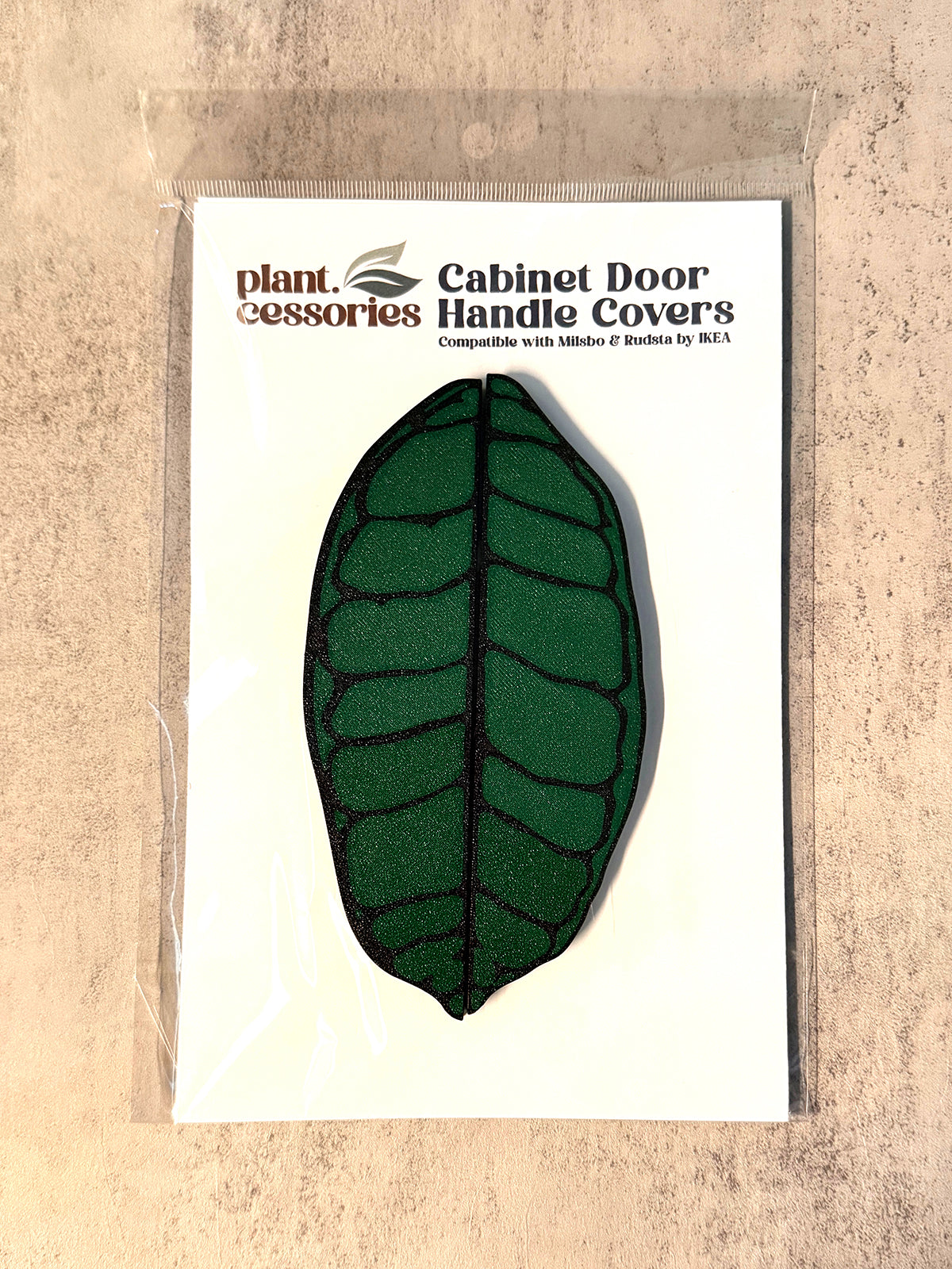 Hoya Callistophylla Leaf Cabinet Handle Cover