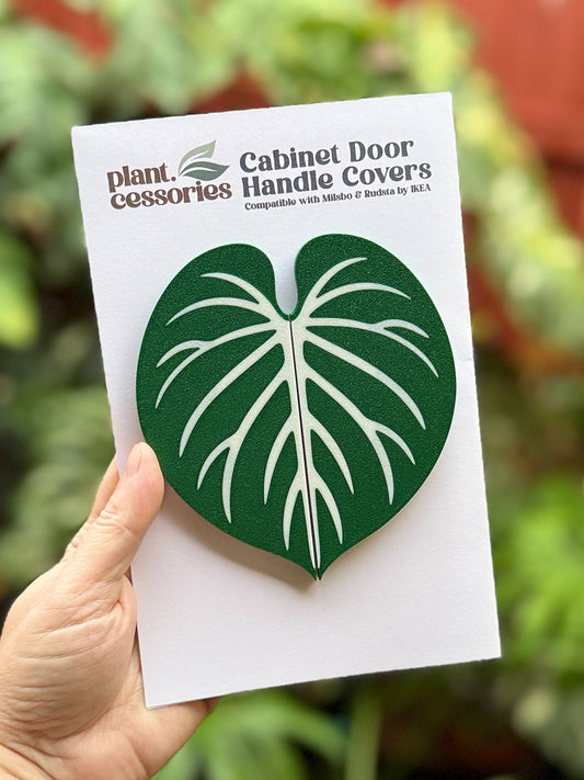 Anthurium King of Spades Leaf Cabinet Handle Cover