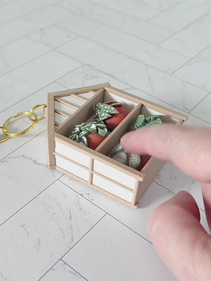 Greenhouse Fidget Clicker Keychain
